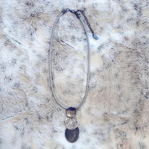 Liberty Woman Silver Statement Necklace